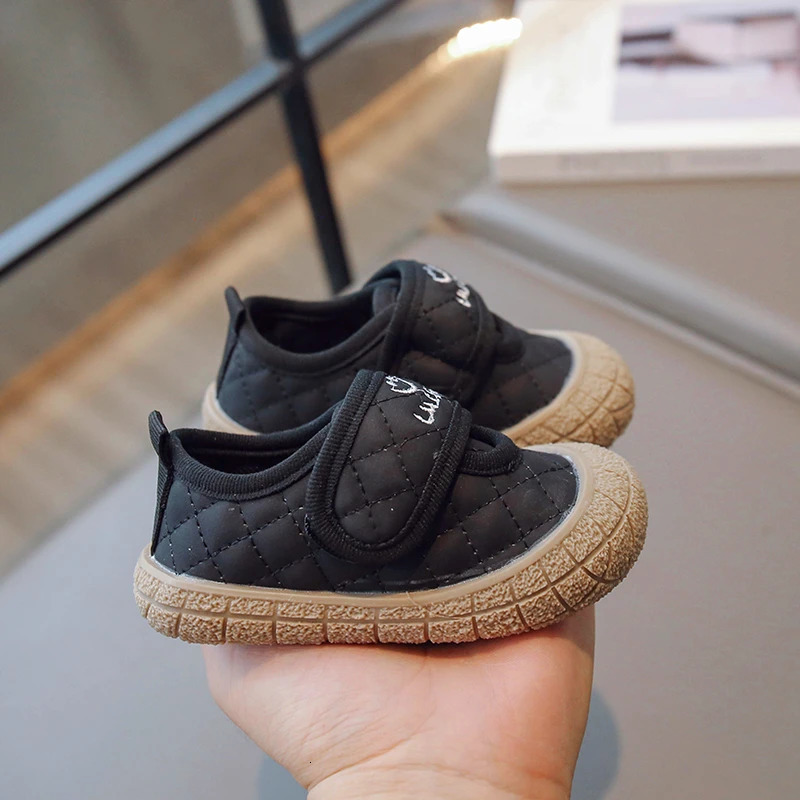 Childrens Toddler Shoes Four Seasons Soft Soled Casual for Boys Girls 06 Years Old Khaki Matching Kids Single 241018