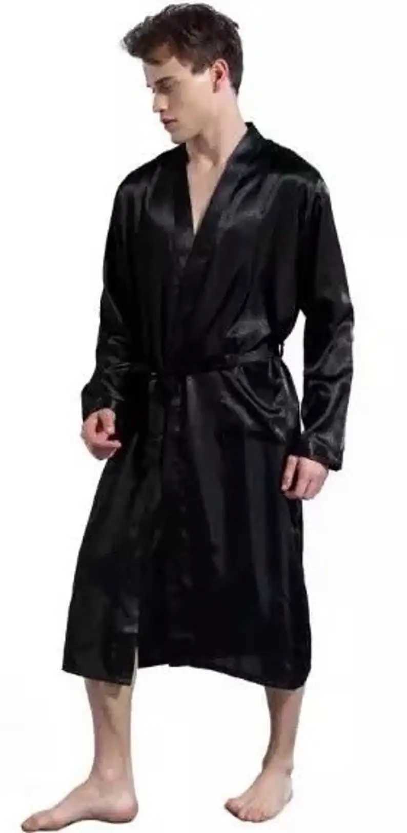 Personalized Groom and Bride Satin Robes Bath Robe Groom Bath Robe Bride Bath Robe Wedding Gift for Couple Bridal Shower GiftXJ241018