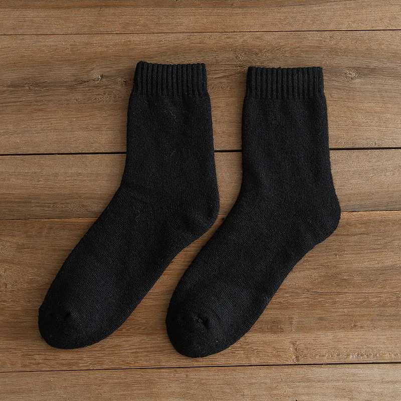 3 pairs Winter thickened wool socks for men and women Angora rabbit wool thickened warm terry warm wool Towel cycling socksXJ241019