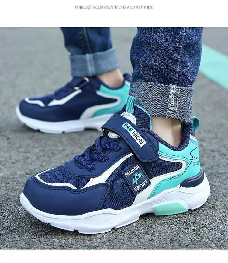 Athletic Outdoor Childrens sports shoes school childrens summer mesh tennis casual sports shoes waterproof and non slip 4-16 years old H241019