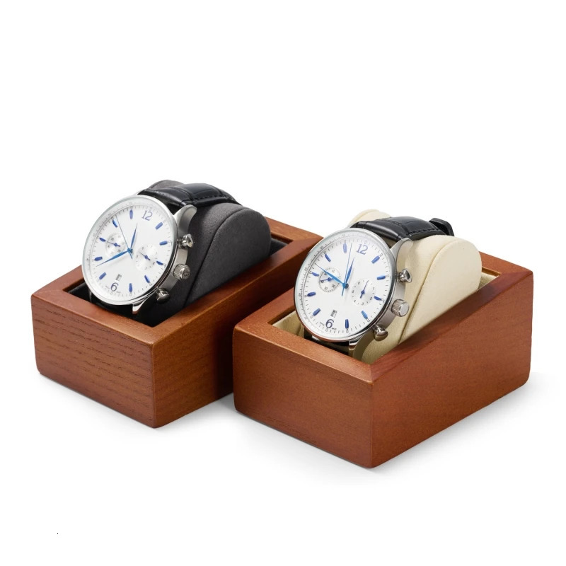 Oirlv Wooden Watch Stand Storage Box Solid Wood Watch Stand Display Stand Wooden Watch Stand Storage Box 241018