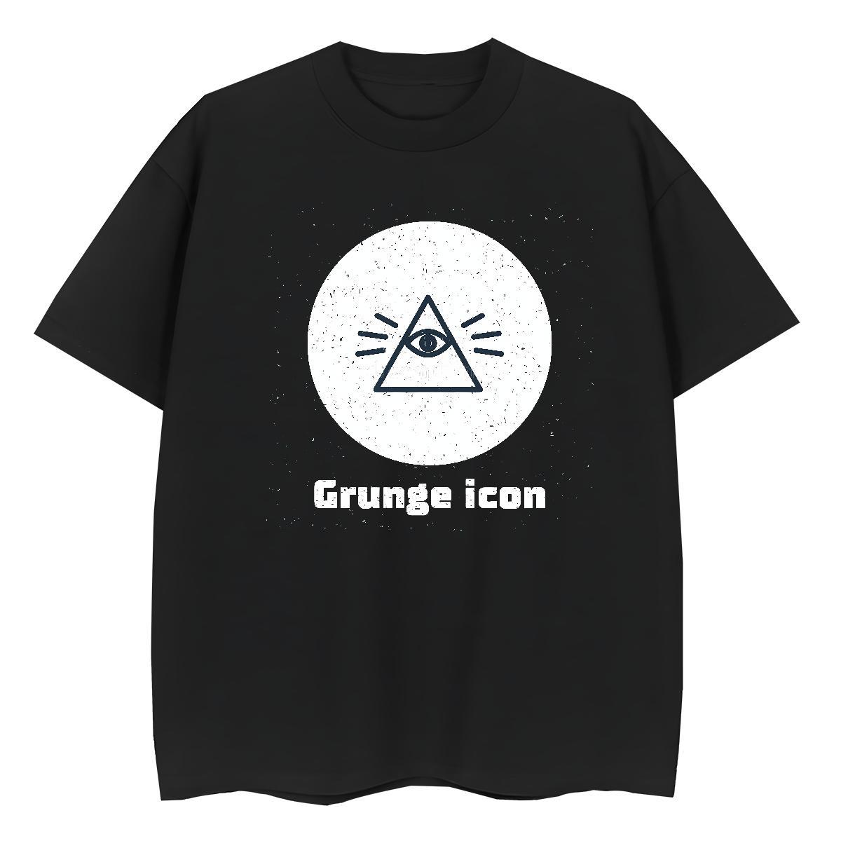New Arrival Women T Shirts 230g 100% Cotton Breathable Street Wear eye of the devil Women Tshirts Brand Custom Cartoon Clothings