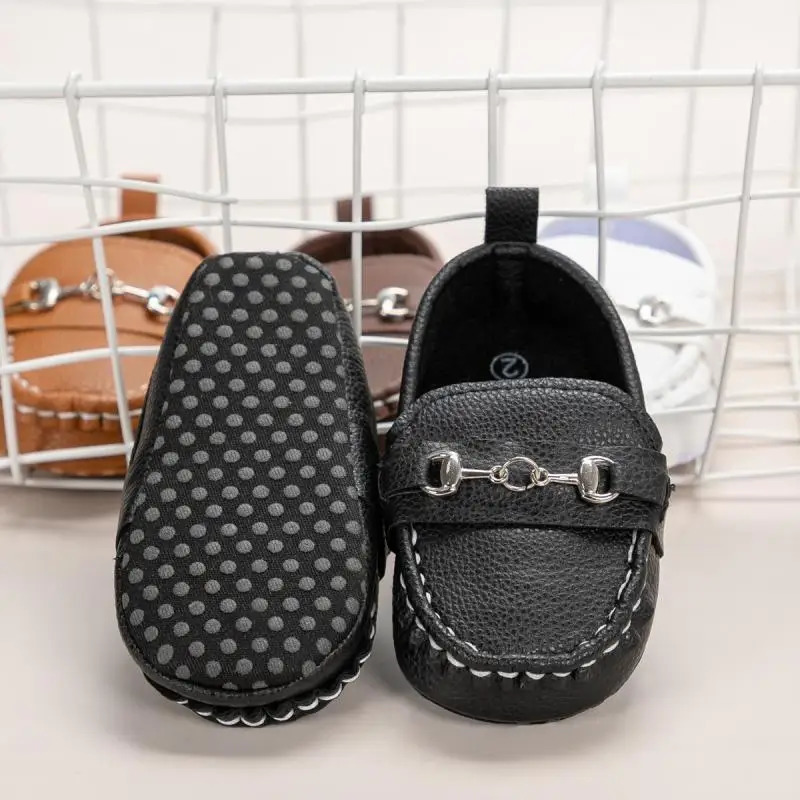 KIDSUN Baby Shoes Girls Boys Casual Leather Cotton Nonslip Softsole Infant Toddler First Walkers 241018