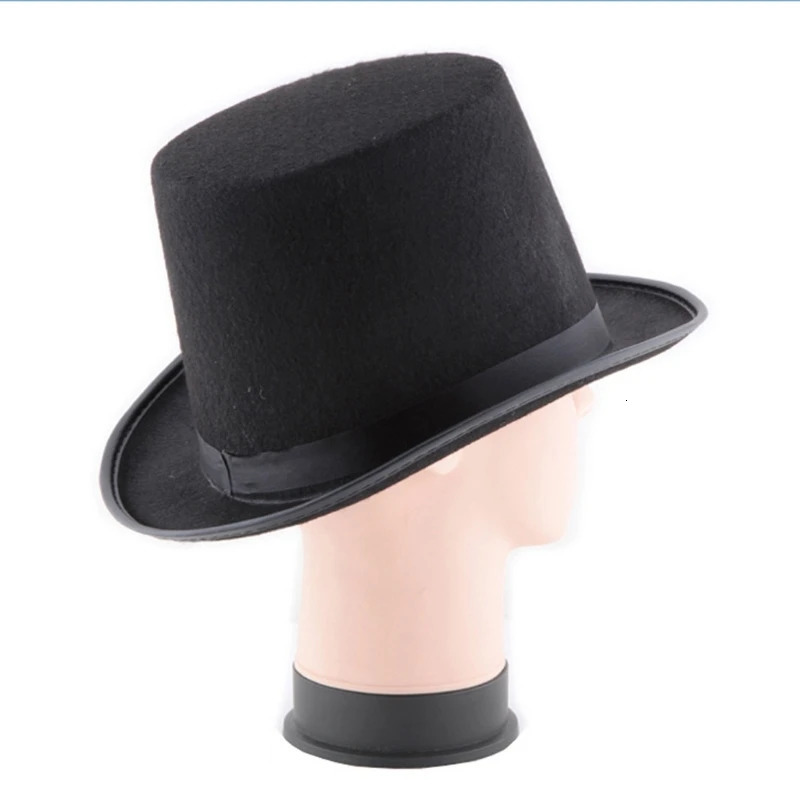 Retro hat magician costume cosplay Halloween props party supplies gentleman circus Ringmaster cosplay male female 241018