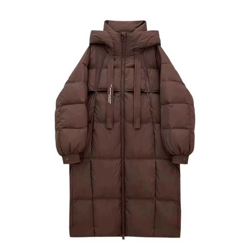 Winter Coat for Women Parkas Outerwears Womens Down Cotton Coats Oversized Loose Hooded Thick Warm Long Puffer JacketX241019