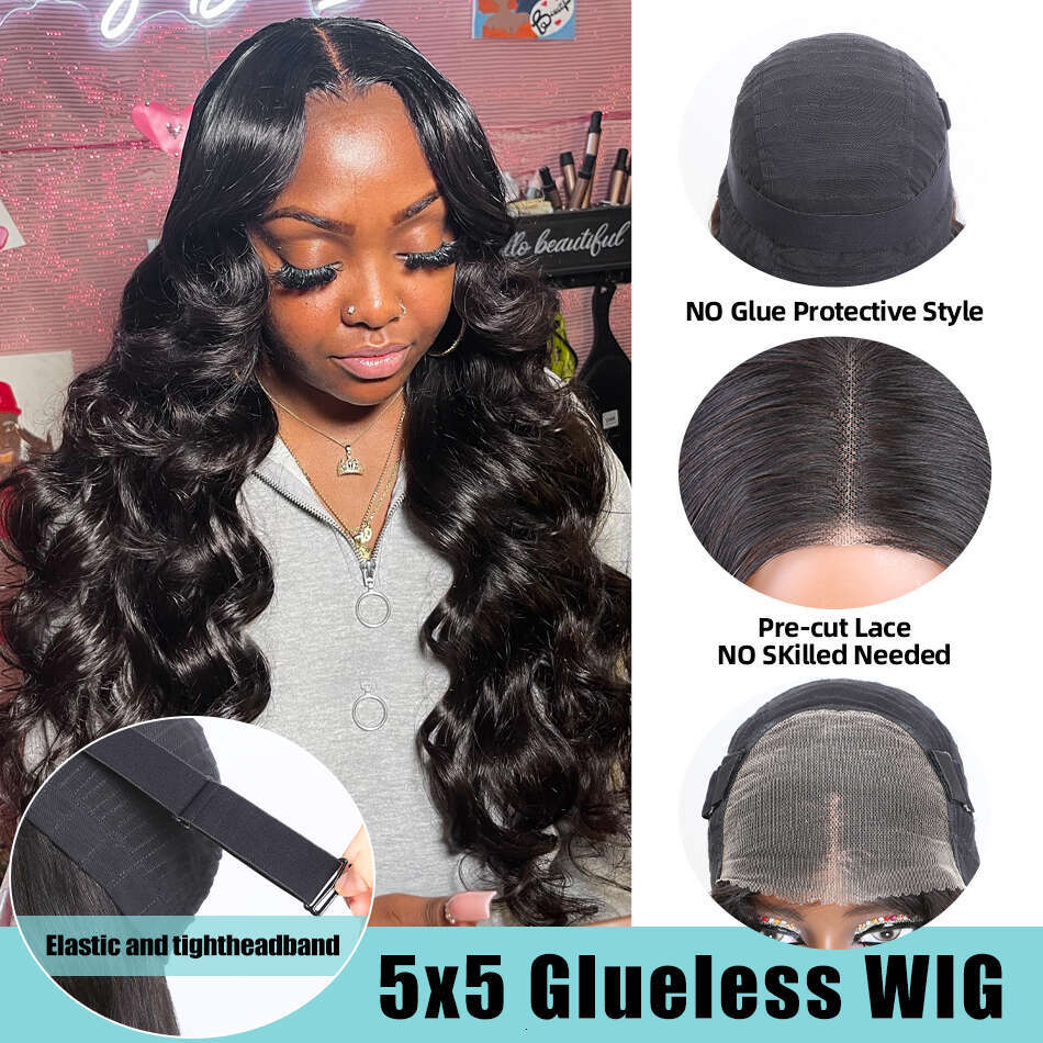 Rosabeauty 38 Inches Water Human Hair Wigs 13x6 Lace Frontal Wig 13x4 Body Wave 5x5 HD Closure 250 high Density