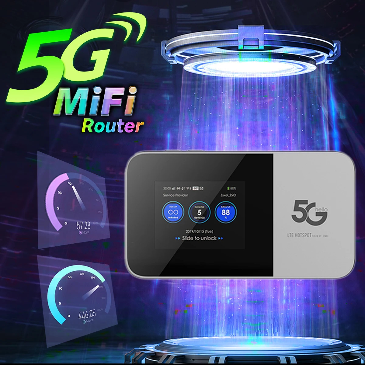 Chaneve M2B 5G MiFi wireless mini portable broadband router travel Wi Fi mobile spot 5G modem Sim card WiFi router 5Ghz WiFi 6 241018