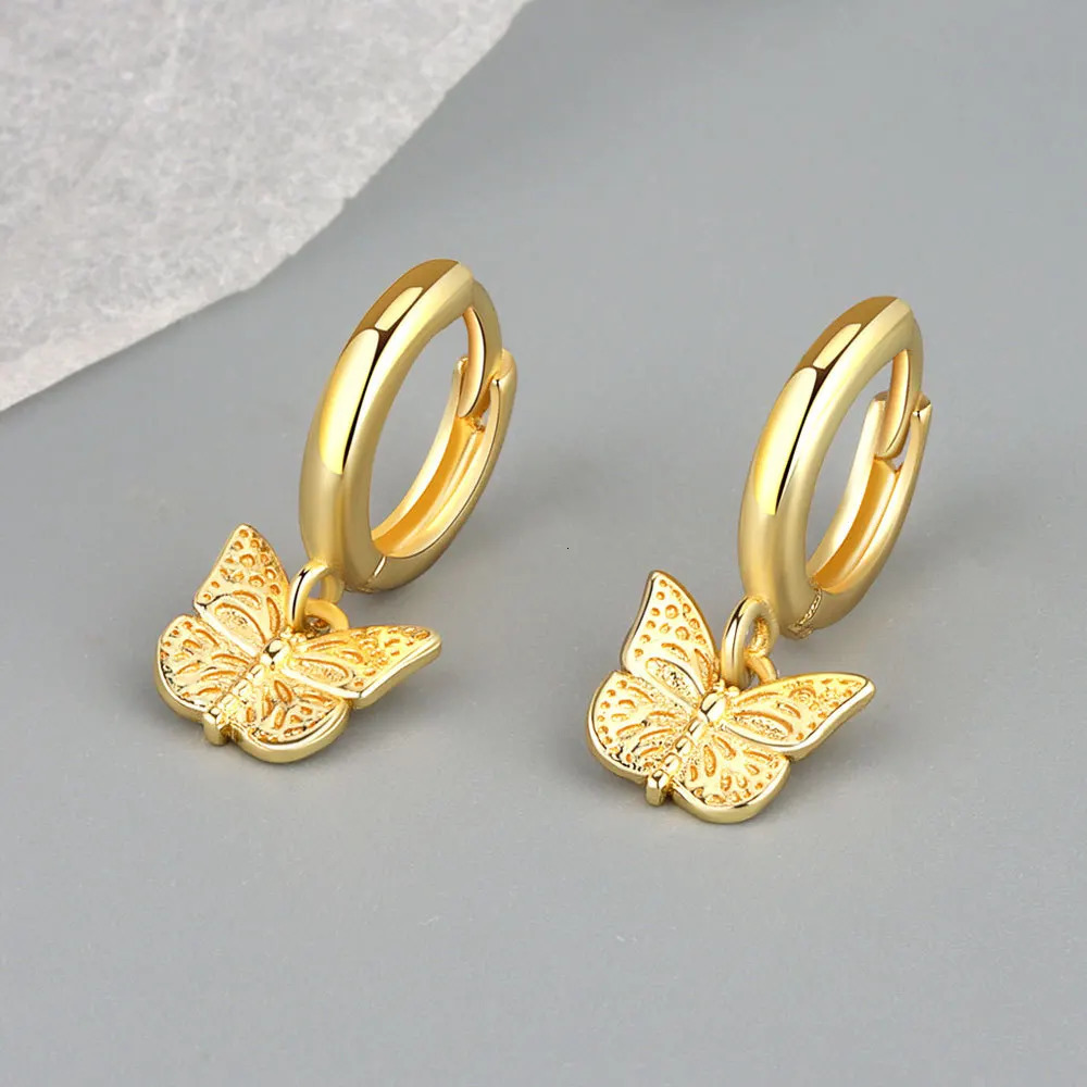 925 sterling silver heart-shaped earrings stud earrings womens star butterfly earrings womens jewelry gifts E197 241018