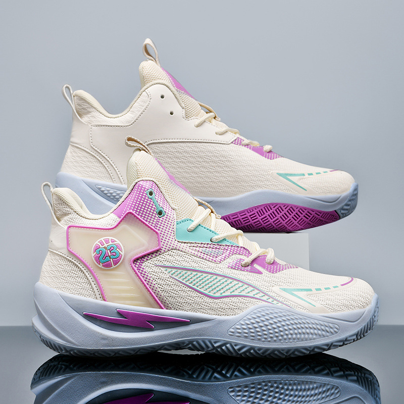 Indoor outdoor basketball men women, practical boots couples, junior high middle school students, and children, sports shoes for adults