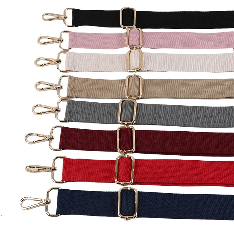 Long Shoulder Bag Strap Cotton Fashion Wide Replacement For Bags Nylon Woman Messenger Accessories Straps 241017