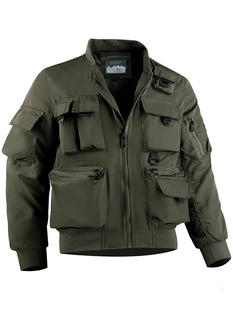 autumn/winter mens casual trend outdoor military off-road sports windproof and waterproof tactical jacket 241007