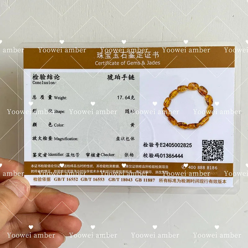Natural Amber Bracelet for Womens Trendy 100% Irregular Original Piebald Beads Baltic Gems Truly Exquisite Jewelry Supplier 241018