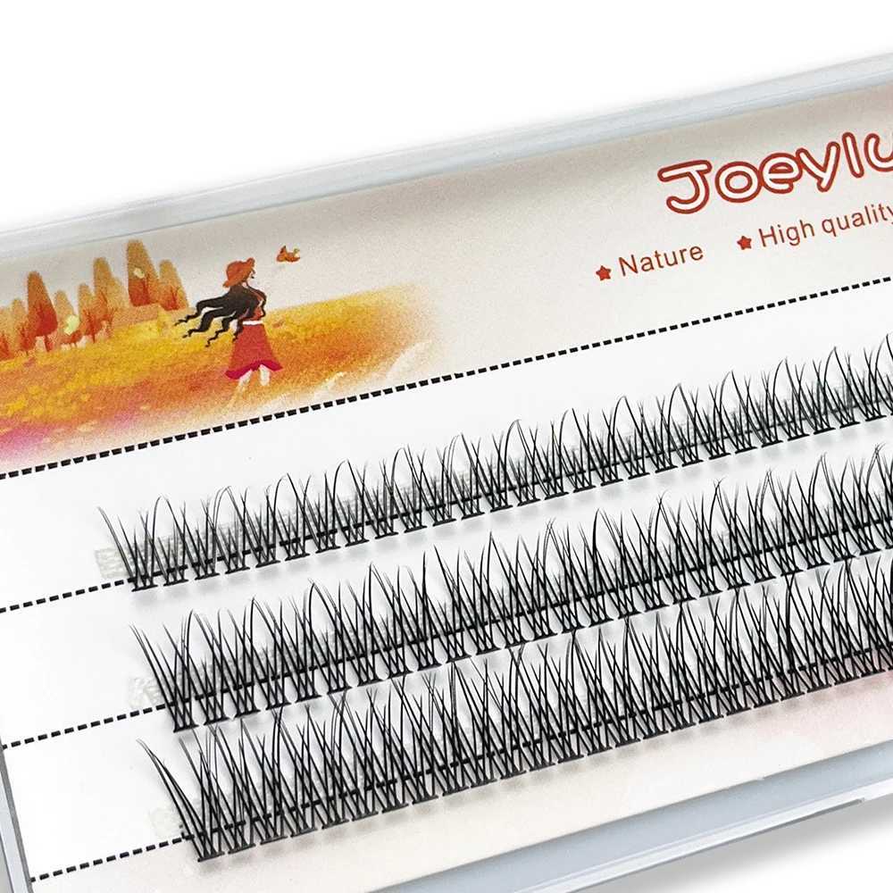 120/1 Box Bundles False Eyelash Natural Extension Single Cluster Set Personal Eyelash Makeup Tool EyelashXJ241019