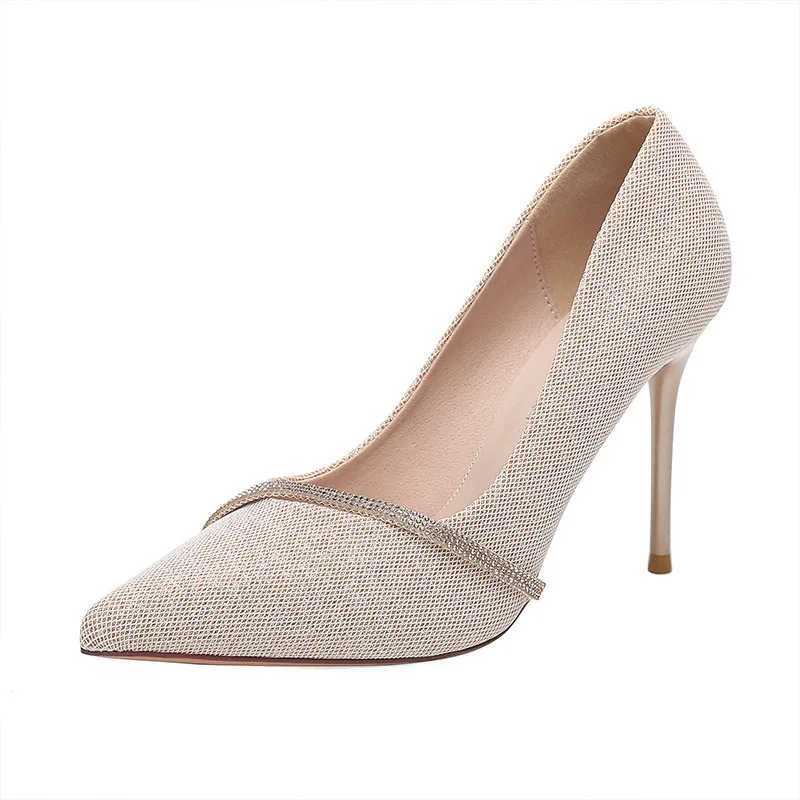 High heels for women and Pointy womens shoes for the new spring summer and autumn of 2023 dresses wedding shoes temperature banquet shoes and single s