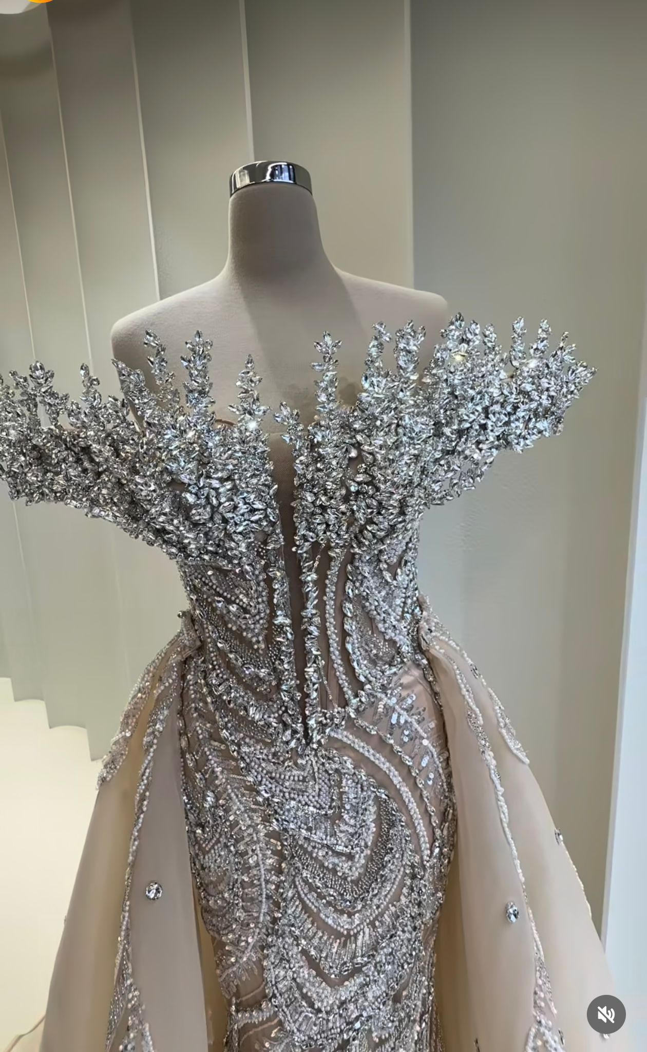 Aso Ebi 2024 Champagne Mermaid Prom Dresses Rhies Detachable Train Evening Formal Party Second Reception Birthday Gowns Dress For Special Ocns