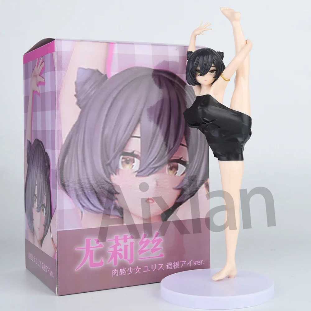 Action Toy Figures Aixlan 27cm Japanese Insight Anime Figure Julis PVC Action Figure Sexy Split Girl Figurine Collectible Model Toys Kid Gift H241019