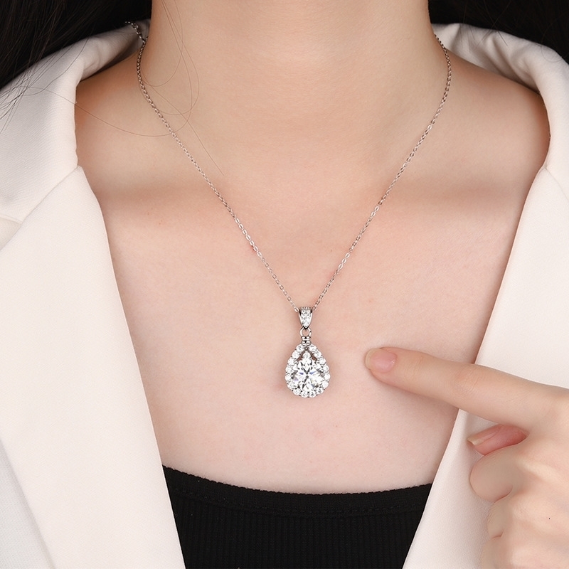 Fashionable and high-quality jewelry 925 sterling silver womens exquisite necklace Christmas party anniversary gift 241018