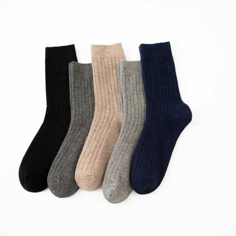 New Arrival Thick High Quality Merino Wool Socks 3pairs/lot Mens Socks Classic Business Brand Socks Men Winter SocksXJ241019