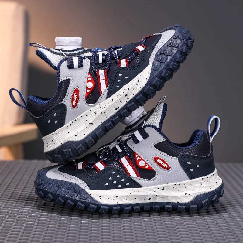 Athletic Outdoor Childrens casual shoes rubber wear-resistant outsole running shoes fashionable and comfortable childrens sports shoes H241019