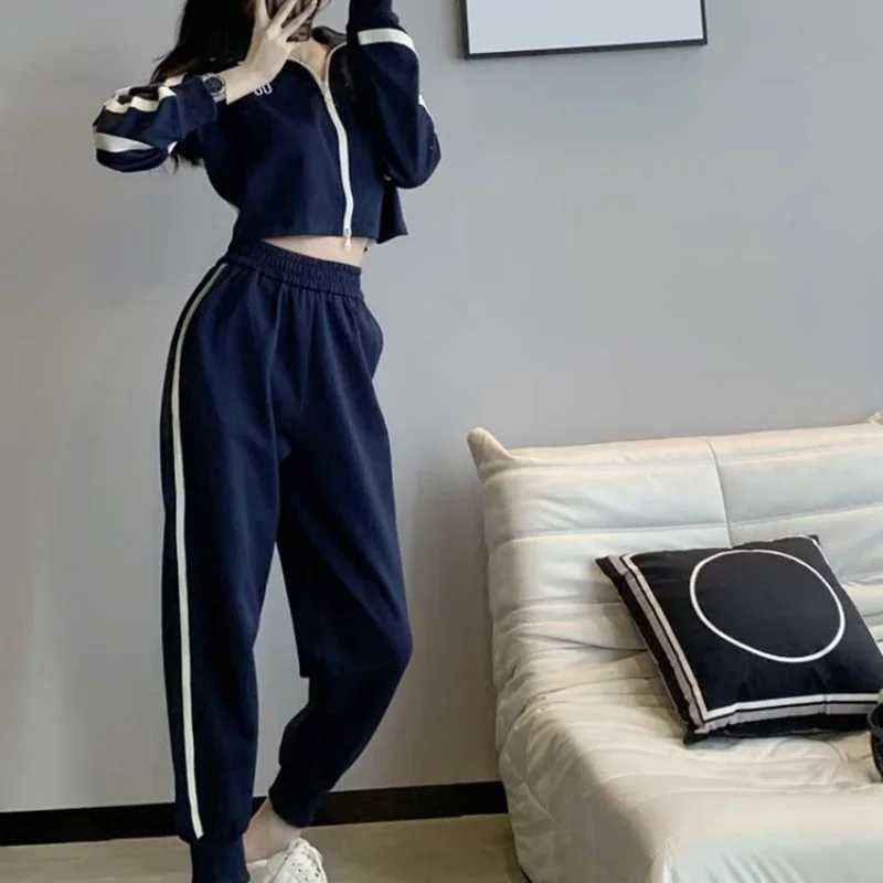 Women's Two Piece Pants New Womens Pants Two Piece Set Spring Autumn Fashion Ladies Trouser Co Ord Clothing Sales Comfortable Top and Bottom Prom