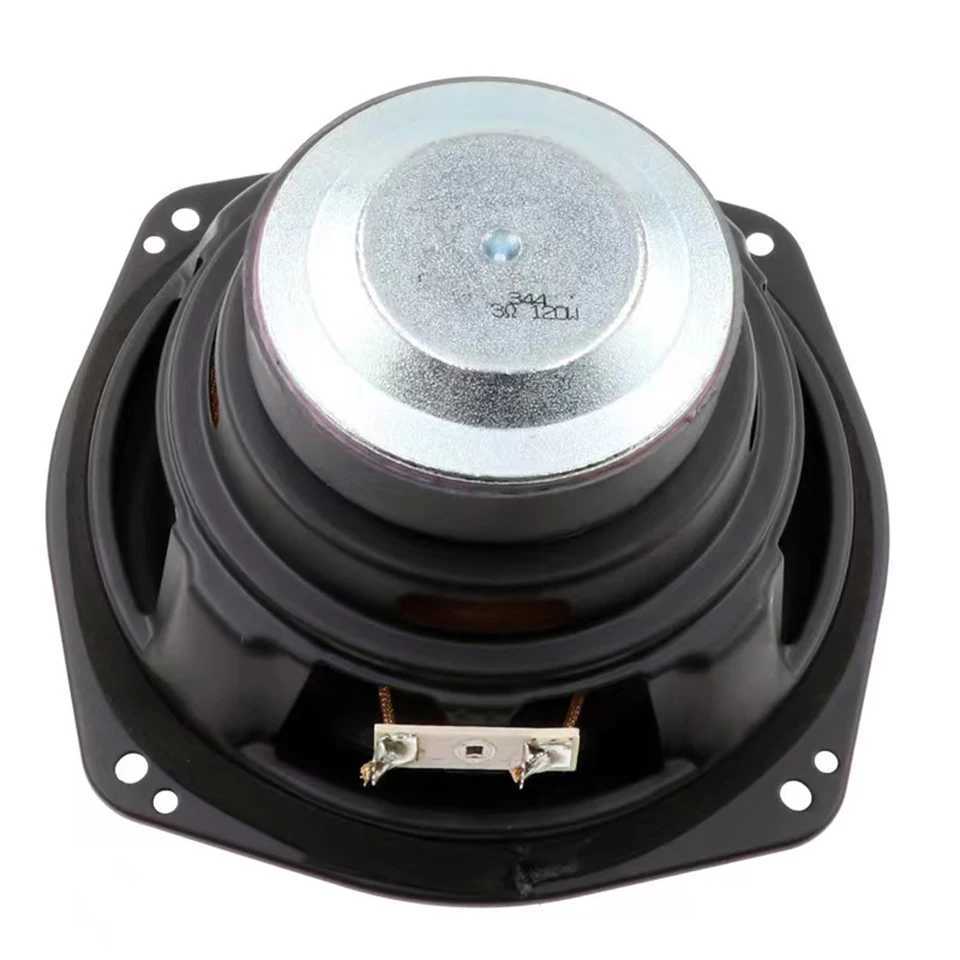 Loudspeaker box 5.25 Inch Hifi Woofer Speakers 3/4Ohm 120/20W Subwoofer Loudspeaker Midrange Bass Audio Music Narrator Home Theater Bookshelves Z24101