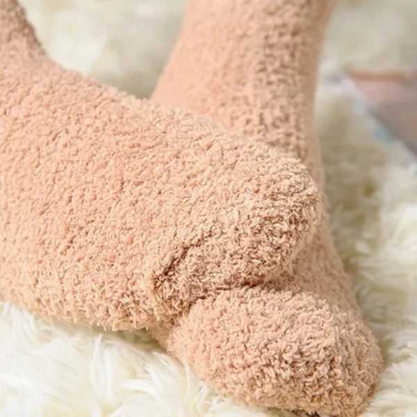 Males Thermal Coral Fleece Socks Winter Super Thick High Quality Home Floor Warm Snow Boot Socks for Men Cotton Plush Cold SockXJ241019