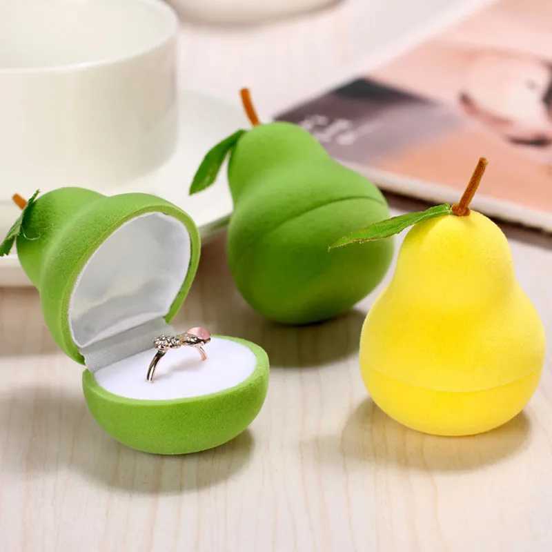 1 delicious food style velvet jewelry box engagement ring box earring necklace jewelry packaging box W241019