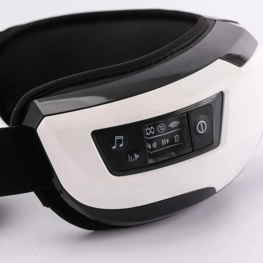 Electric Eye Massager Vibration Therapy Air Pressure Heating Massage Relax Health Care Fatigue Stress Bluetooth Music Foldable 241008