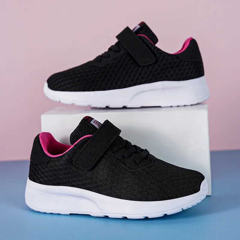 Athletic Outdoor 2024 trendy casual sports shoes suitable for both boys and girls flat bottomed lightweight breathable mesh shoes H241019