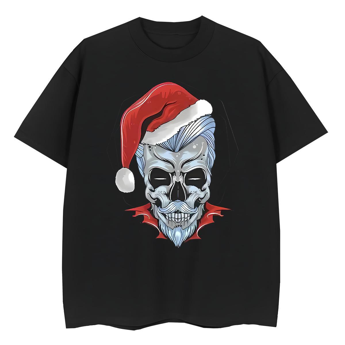 Fashion New T Shirt For Woman 100% Cotton 230g Breathable Summer Casual Christmas Woman Tshirt Popular DIY Anime Printed Tee Shirt