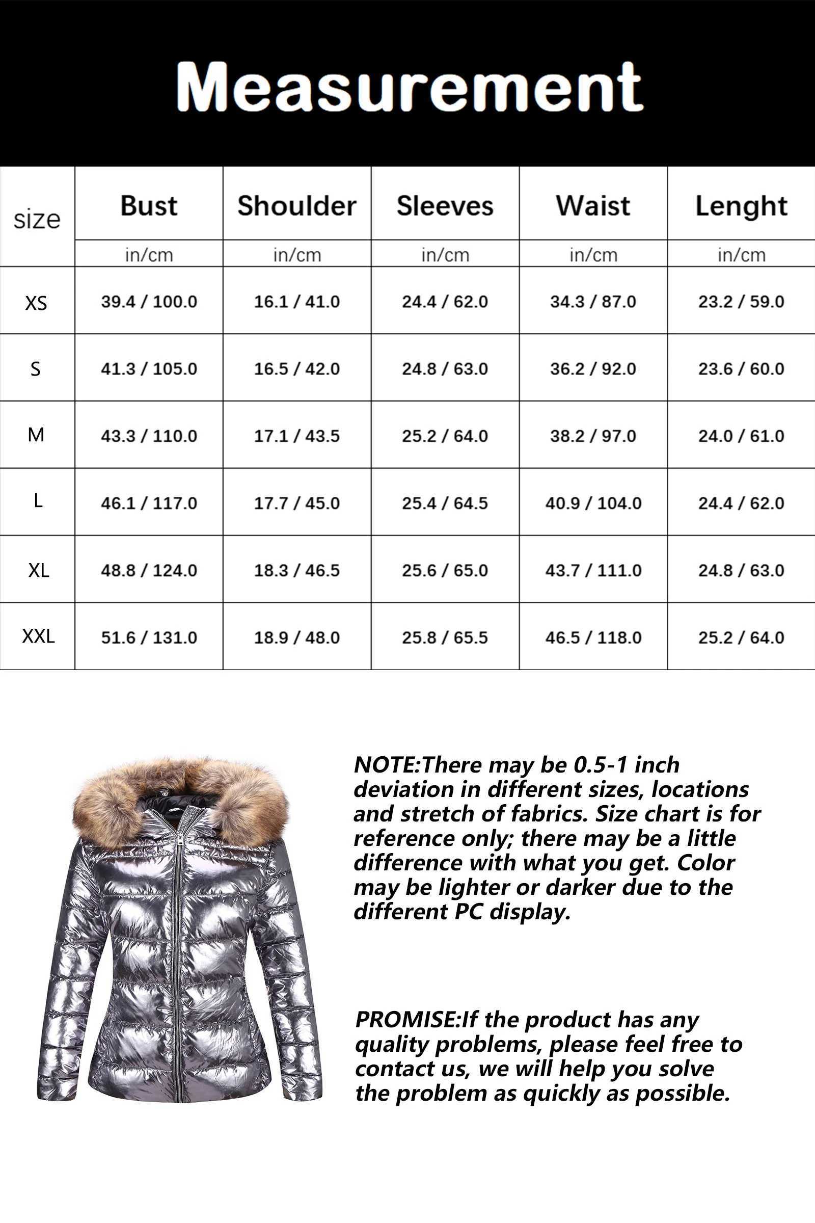 Women's Down Parkas Giolshon Womens Quilted Lightweight Inflatable Jacket Warm Fur Collar Hooded Jacket Womens Shining Patent Parkas Down Jacket 