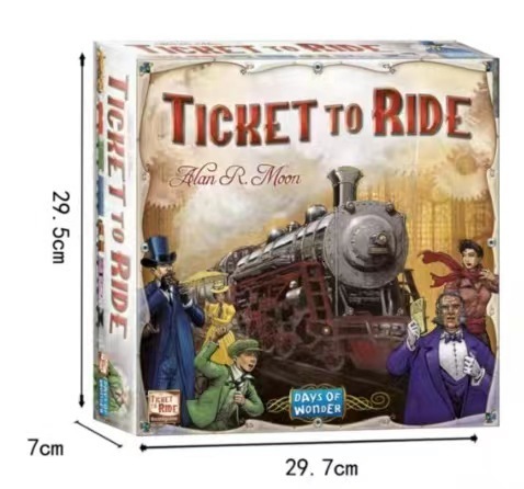 Ticket to Ride Europe Board Game English Family Multiplayer Friends Party Play Cards Game Plot Collection Toys Gifts 240905