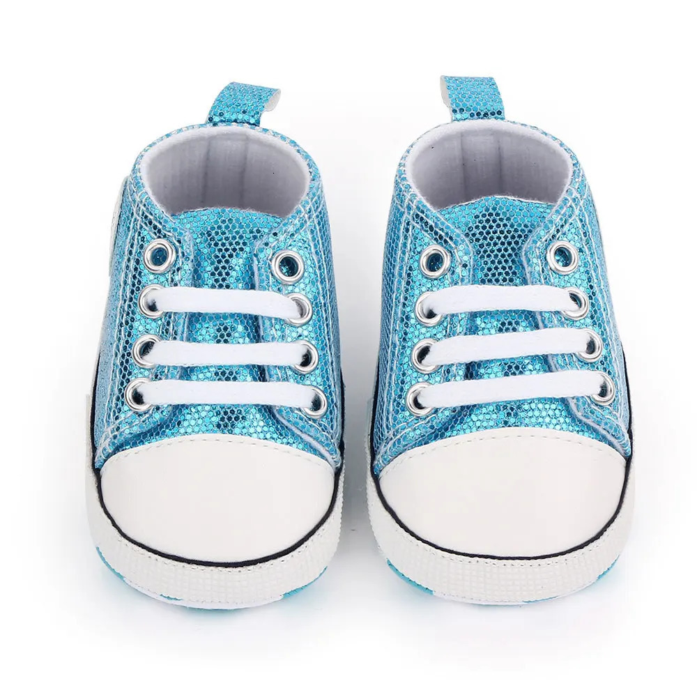 Classic Flash Canvas Baby Shoes Infant Boys Girls Sports Soft Sole Antislip Toddlers First Walkers Casual 241018
