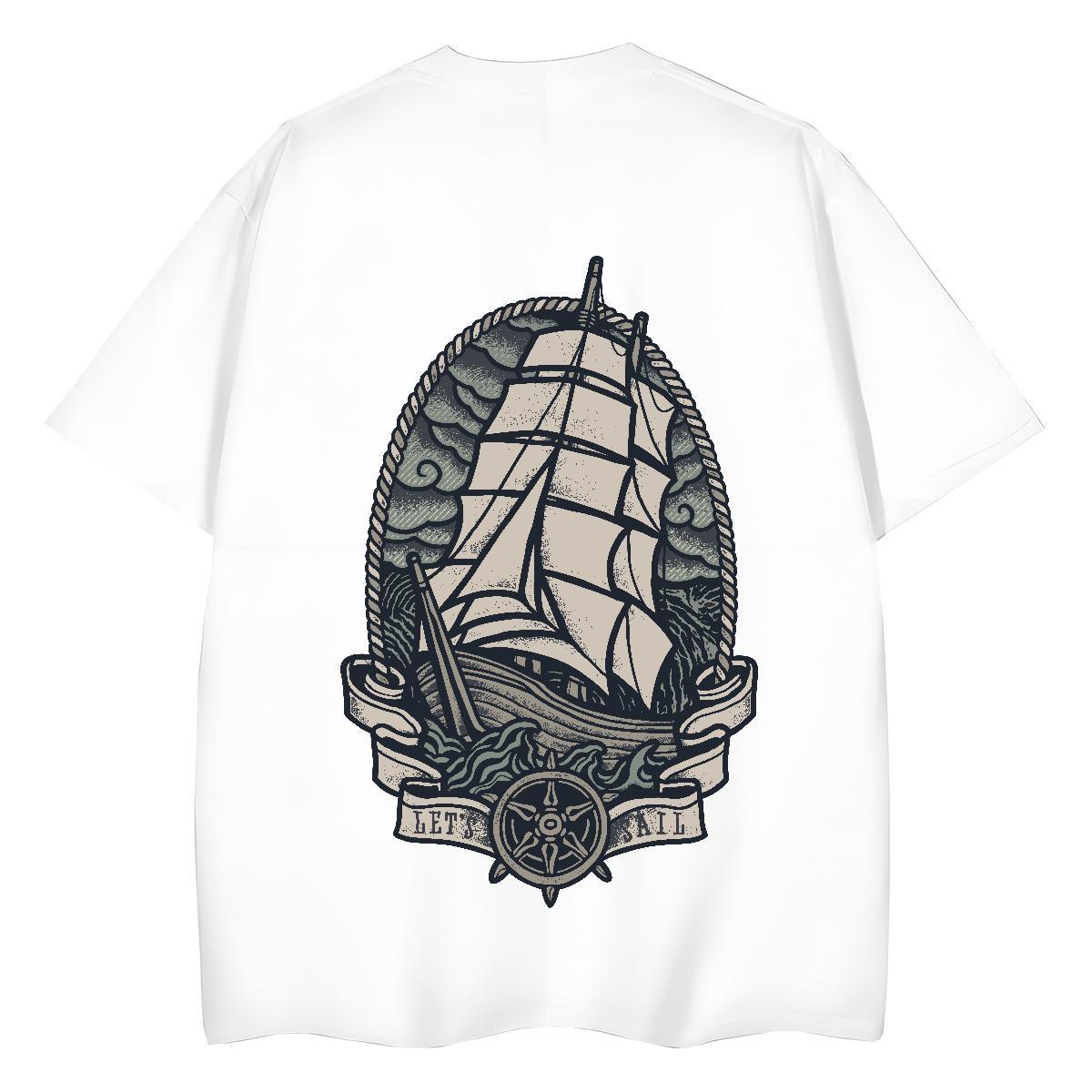 Stylist T-Shirts for Women 230g Pure Cotton O Neck Short Sleeves Beach ship Lady T shirt Nice Black Oversized Tees Shirts