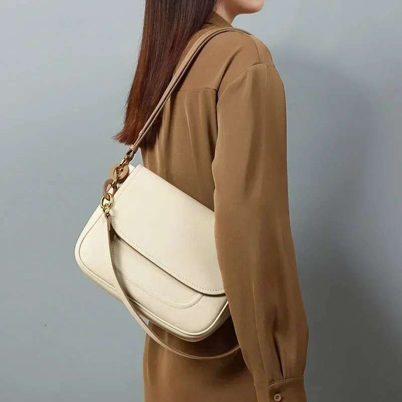 2024 New Multi Functional Shoulder Crossbody Leather Women's Underarm Bag Elegant And Beautiful