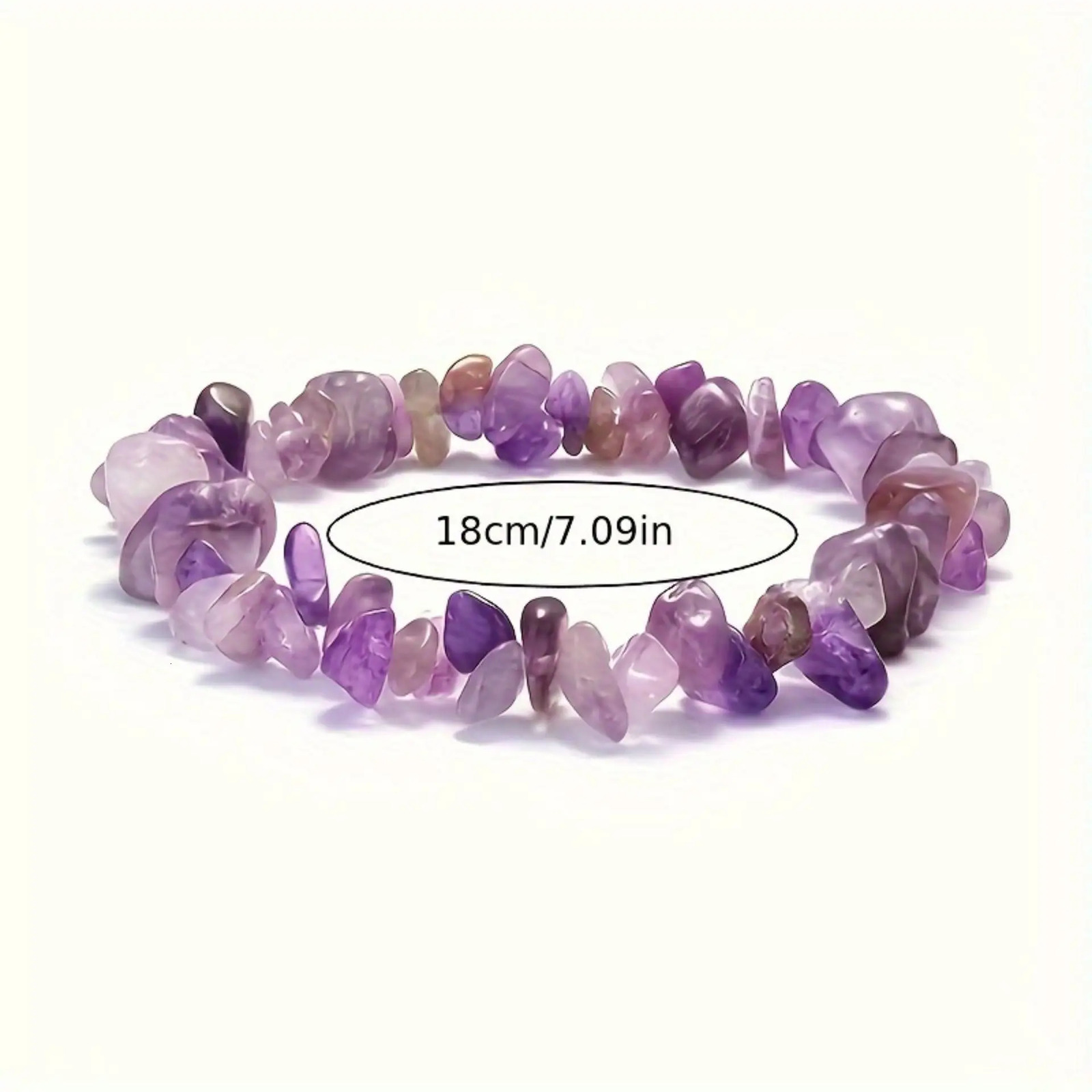 12 piece crystal chip bracelet set for women natural gemstone bracelet colorful gravel bead bracelet irregular chip bead bra 241018