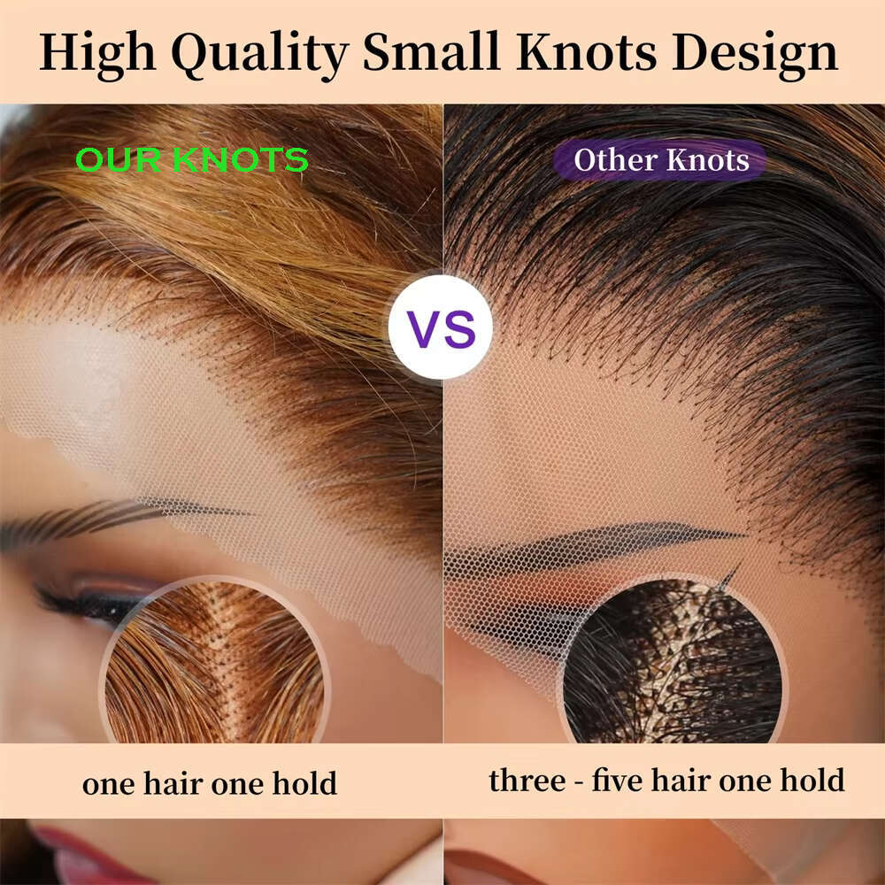 30 32 Inch P4/27 Highlight Body Wave Frontal Colored Ombre 13X4 Lace Front Human Hair Wigs For Women