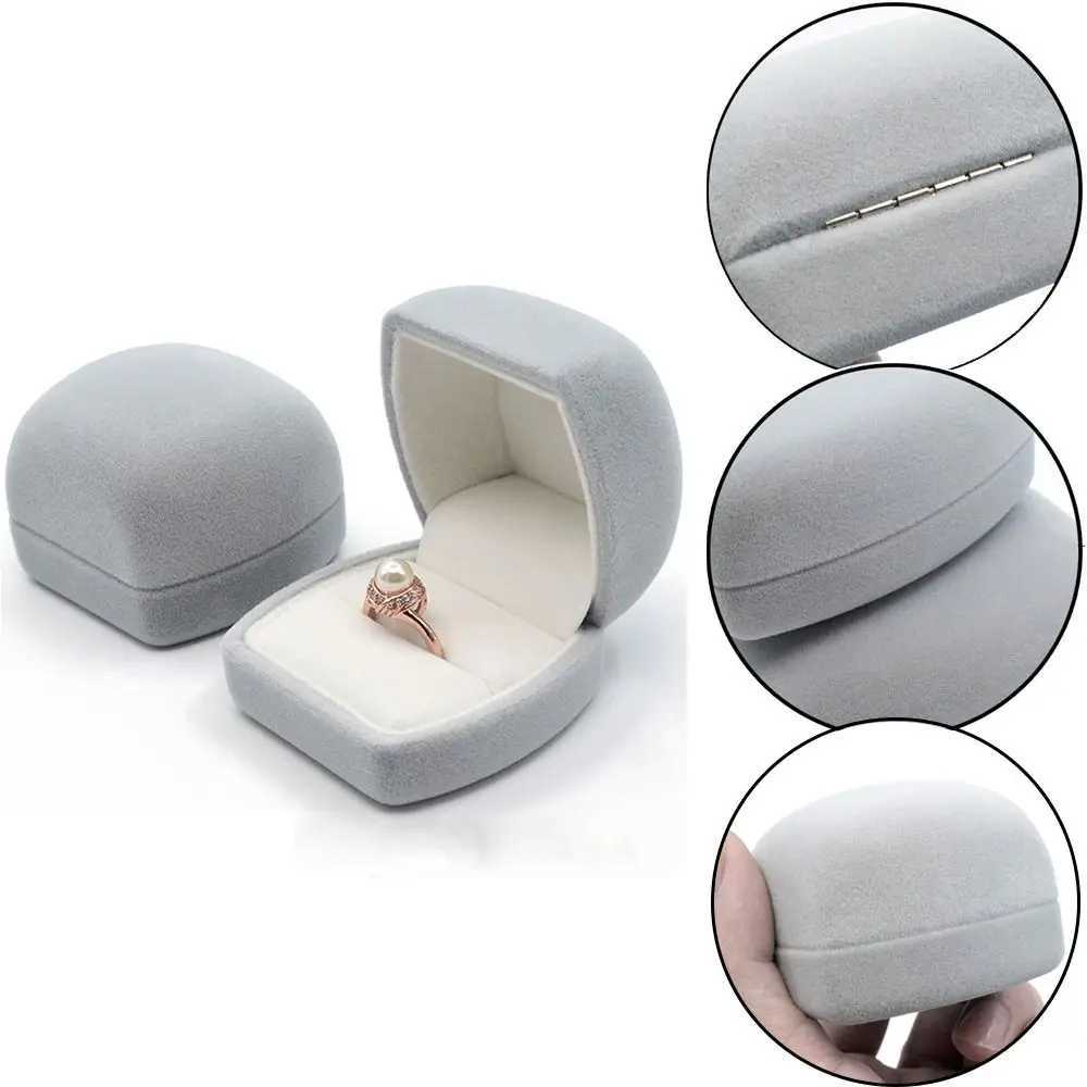 Durable Gift Exquisite Display Box Velvet Bead Treasure Box Ring Storage Box Earring Storage Box W241019