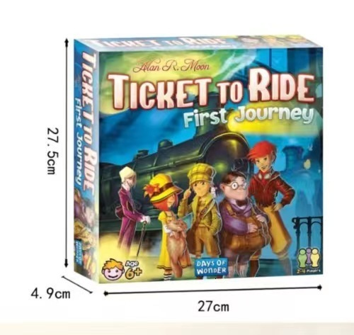 Ticket to Ride Europe Board Game English Family Multiplayer Friends Party Play Cards Game Plot Collection Toys Gifts 240905