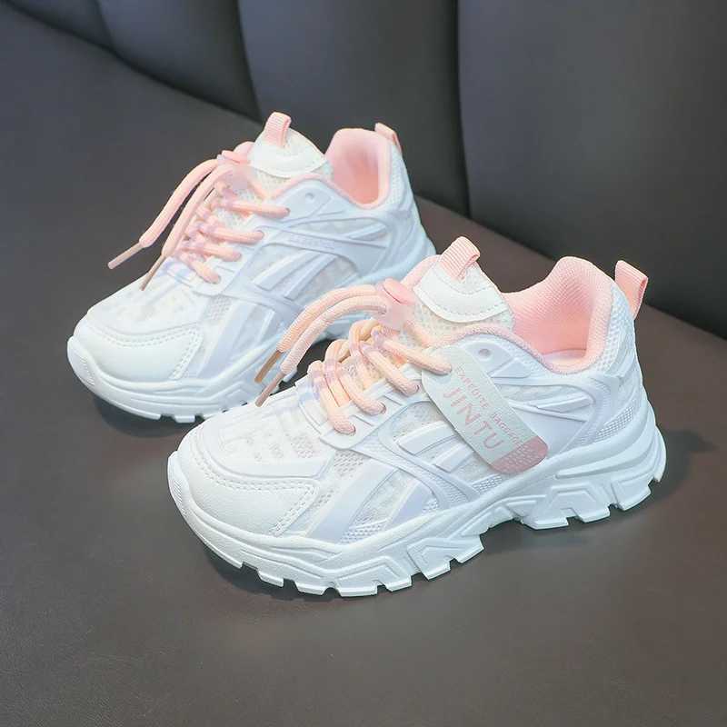 Athletic Outdoor Summer/Autumn Baby Girls Casual Fashion Sports Shoes Dent Childrens Beautiful Breathable Sports Childrens Shoes Comfortable H241019