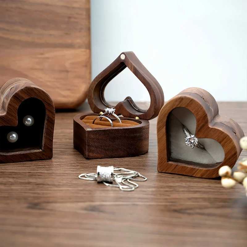 Ring storage box wooden box recommended for engagement wedding celebration birthday gift W241019