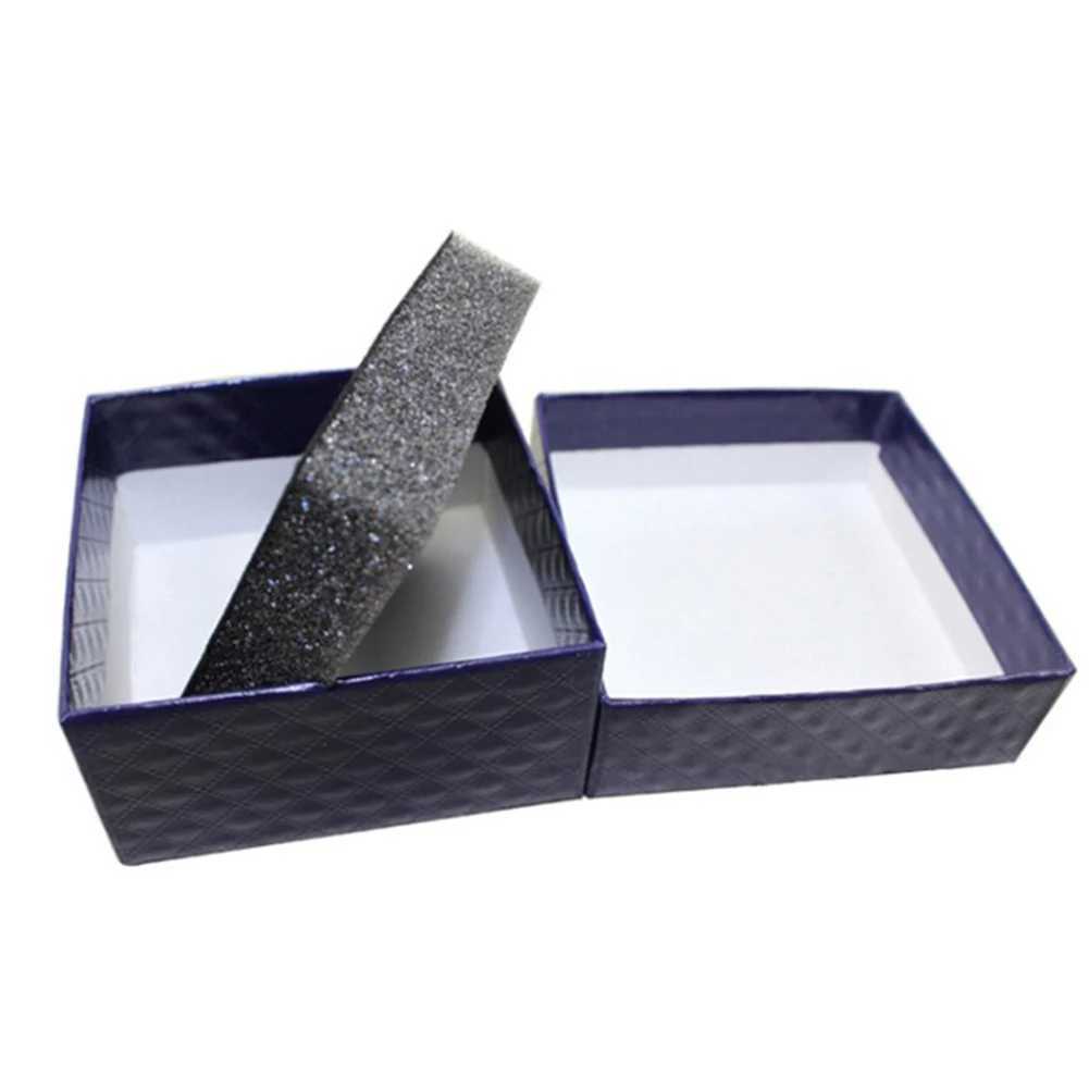 Earrings necklaces bracelets jewelry boxes wedding dates jewelry gift boxes exquisite solid color square display boxes high-quality W241019
