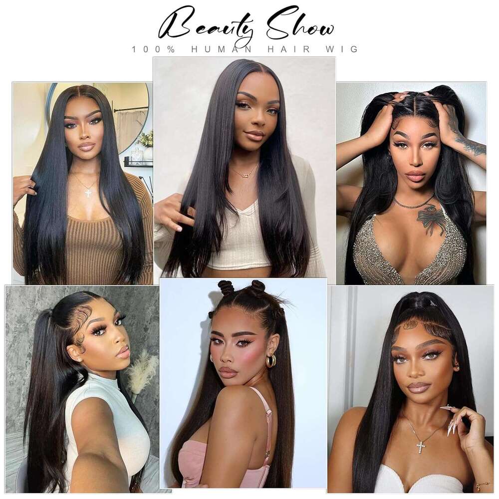 Bone Straight Transparent 13x6 Frontal Human Hair Wigs Cheap Brazilian Remy 13x4 Lace Front Wig For Women On Clearance Sale