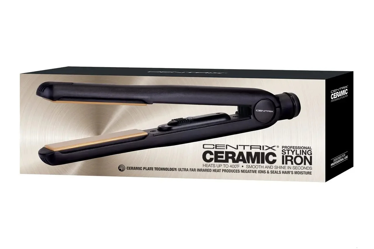 Centrix shaped iron ceramic ion shaped iron Korean circular edge curling straightener and curling iron 241018