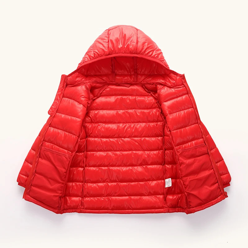 314 Years Autumn Winter Kids Down Jackets For Girls Children Clothes Warm Coats Boys Toddler Outerwear y241018