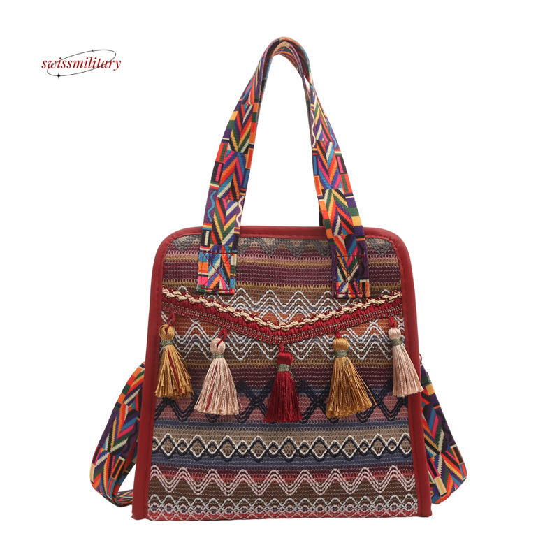 Minority shoulder 2024 new Bohemian style minimalist niche crossbody bag for women traveling abroad #15 swissmilitary