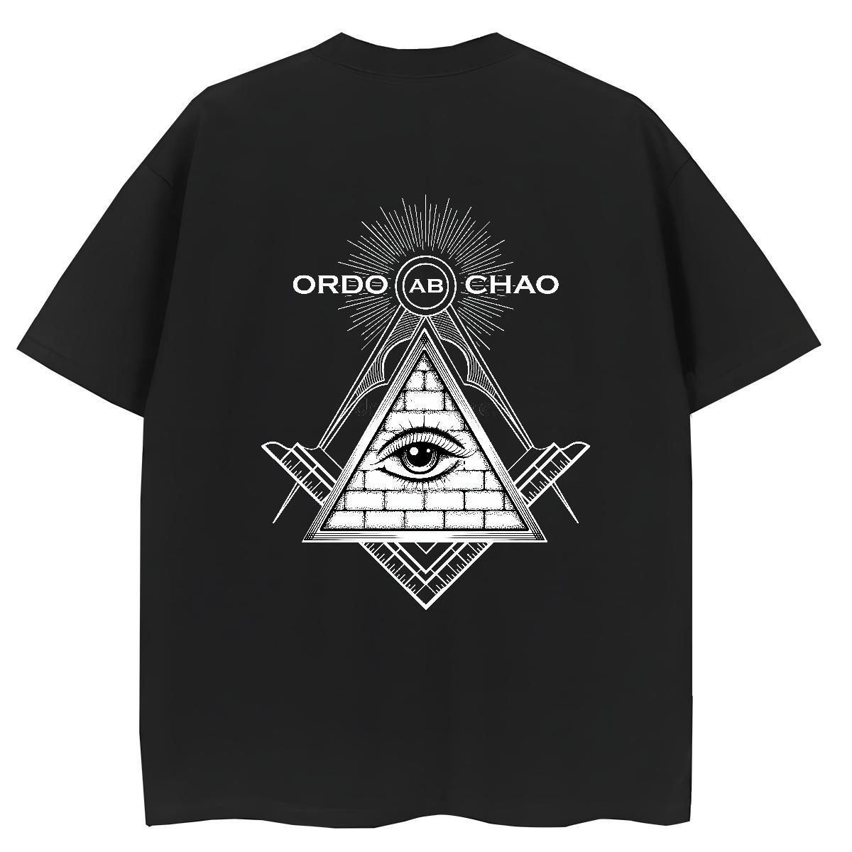 Fashion Casual Woman T Shirts 230g Pure Cotton Breathable Crew Neck Beach eye of the devil Womens Tshirts Loose Plus Size Cartoon Tops Tees