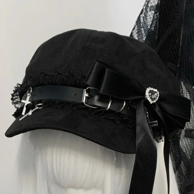 Bow tie decal hat lightweight baseball cap 241018