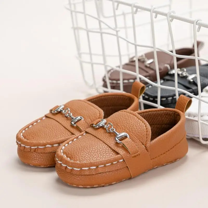 KIDSUN Baby Shoes Girls Boys Casual Leather Cotton Nonslip Softsole Infant Toddler First Walkers 241018