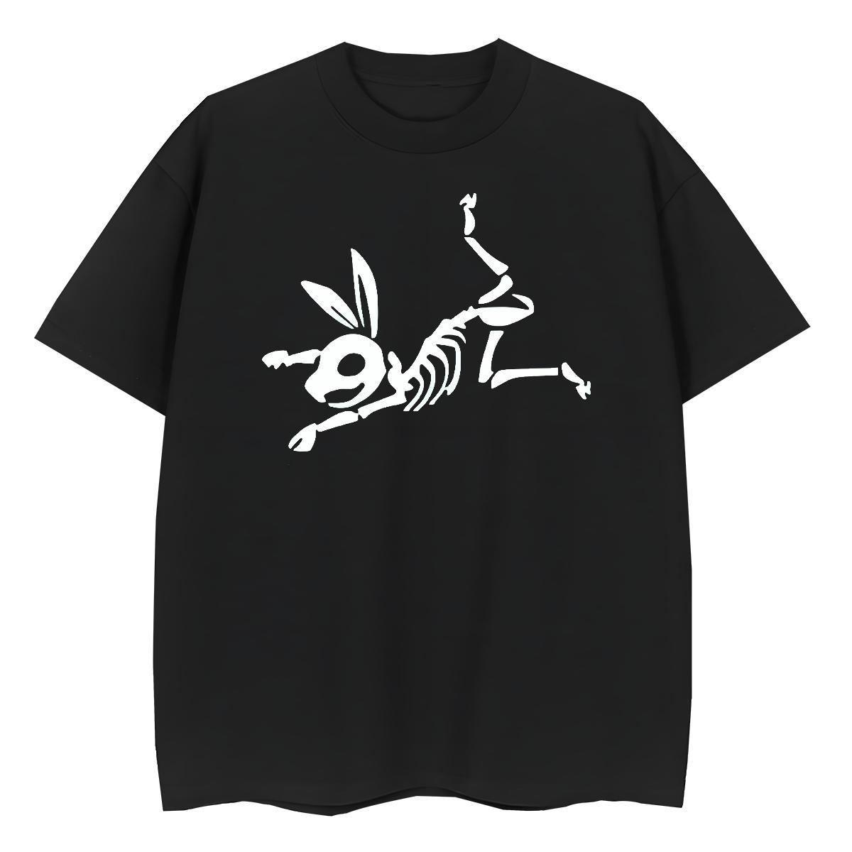 Classic T Shirt For Woman 230g Cotton O-Neck Short Sleeve Sports Street Wear skull Lady T shirt Nice Oversized L-4XL Tops